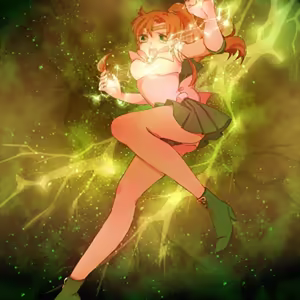 Page 64 of sailor moon art compilation - preview thumbnail
