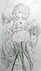 Page 87 of sailor moon art compilation - preview thumbnail