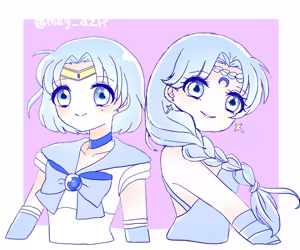 Page 10 of sailor moon art compilation - preview thumbnail