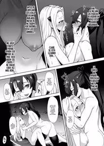 Page 25 of Tsuyoku Yasashii Onna Samurai, Futanari ni Kaerare Tasuketa Musume ni Level Drain Sareryoku de Nejifuserare Kyousei Shasei｜Una Mujer Samurai, Fuerte y Amable, es Transformada en Futanari y la Chica a la que Salvó le Drena los Niveles, la Somete por la Fuerza y la Obliga a Venirse - preview thumbnail