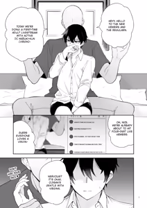 Page 10 of Ero Haishin shiteru Otokonoko Tokutei Shite Hatsuteiken Namahame Haishin - preview thumbnail