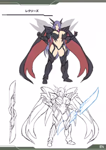 Page 74 of Seisenki Iris THE GAME Genga & Settei Shiryou-shuu - preview thumbnail