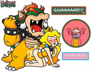 Page 1851 of Bowser and the princesses - preview thumbnail