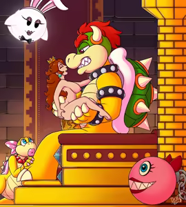 Page 211 of Bowser and the princesses - preview thumbnail