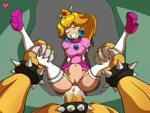 Page 382 of Bowser and the princesses - preview thumbnail