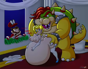 Page 402 of Bowser and the princesses - preview thumbnail