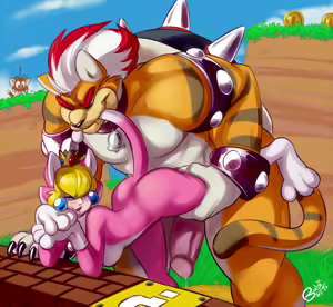Page 440 of Bowser and the princesses - preview thumbnail