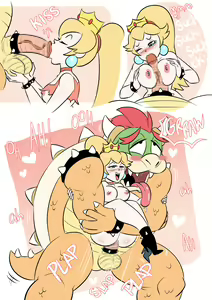 Page 44 of Bowser and the princesses - preview thumbnail