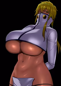 ハリベルのデカ乳がばるんっ♥してるところが見たいという絵 - hentai manga cover image