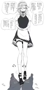 Page 14 of Gyakuryona Sakuya-san no Shojijō | 逆凌辱 咲夜小姐的難言之隱 - preview thumbnail