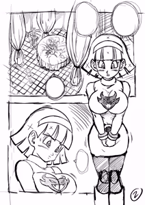 Page 41 of VIDEL X BEERUS ARTWORK PROCESS - preview thumbnail