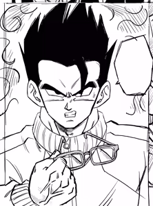 Page 46 of VIDEL X BEERUS ARTWORK PROCESS - preview thumbnail