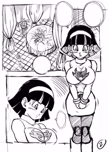 Page 9 of VIDEL X BEERUS ARTWORK PROCESS - preview thumbnail