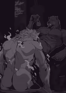 Page 25 of Nocturne of the half-wolf/半狼ノ夜想曲 - preview thumbnail
