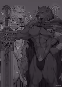 Page 26 of Nocturne of the half-wolf/半狼ノ夜想曲 - preview thumbnail