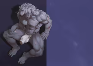 Page 52 of Nocturne of the half-wolf/半狼ノ夜想曲 - preview thumbnail