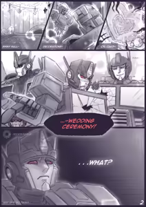 Page 3 of Shattered Glass! MOP Wedding Comic - preview thumbnail