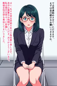 "Joushiki Kaihen" Mensetsu - hentai manga cover image