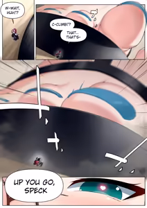 Page 10 of Ollie's Kureiji Shrinking Adventure with Reine - preview thumbnail