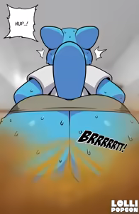 Page 3 of Nicole in the Toilet - preview thumbnail