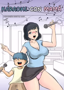 Okaasan to Karaoke | Karaoke con mamá - hentai manga cover image