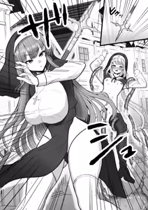 Page 28 of Sister Otokonoko Minshuu no Mae de Shokushu ni Torawarete...  - Sister Boy Captured by tentacles before the people... | 修女男娘♂在民众面前被触手囚禁起来... - preview thumbnail