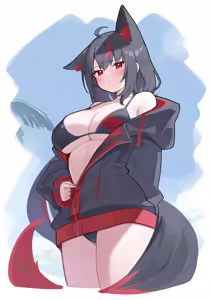 Page 2 of 黒様水着 - preview thumbnail