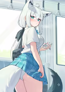 Page 3 of 地下鉄(subway)で発情したキツネFBK - preview thumbnail