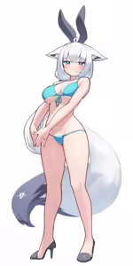 Page 2 of Bunny Bikini フブキ - preview thumbnail