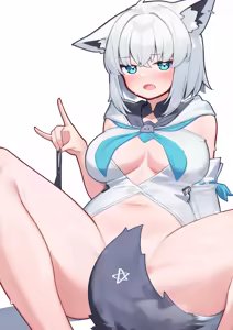Page 3 of ノーパンで誘惑するフブキ - preview thumbnail