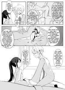 Page 13 of Maou Toubatsu Shippai Heroine Gisei Normal End de Utsu ni Natta Koutensei Futanari Kenshi to Otokonoko Shinkan no Hanashi | Crestfallen Futanari x Femboy Priest: Prepare to Cum Edition (decensored) - preview thumbnail