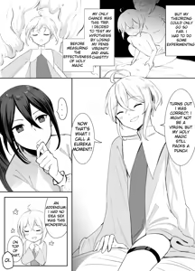Page 15 of Maou Toubatsu Shippai Heroine Gisei Normal End de Utsu ni Natta Koutensei Futanari Kenshi to Otokonoko Shinkan no Hanashi | Crestfallen Futanari x Femboy Priest: Prepare to Cum Edition (decensored) - preview thumbnail