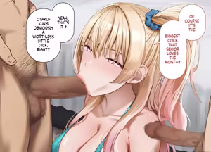 Page 195 of yara se te kureru gyaru no sakitani sann ni ha de katinn no sehure ga iru - preview thumbnail