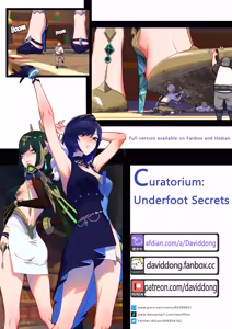 Curatorium: Underfoot Secrets - hentai manga cover image