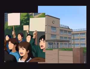 Page 322 of Reiwa no Gakkou! Genderless-ka de Dai Panic!! - preview thumbnail