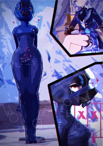 Page 9 of 特殊的演出-芙宁娜和荧（图文） - preview thumbnail