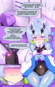 Page 9 of Majime na Tensei Nyotaika Android ga Kairaku-zeme no Hate ni Bakunyuu Akuochi Suru Manga ~Purikketsuana Zwei~ | Radiant Battle Princess Prikke Tsana Zwei: The Next Chapter, Where a Stoic Android Learns the Truth Through Falling to Lust - preview thumbnail