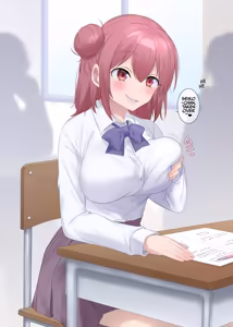 Page 8 of Tesuto-chū ni hyōi sareta onna no ko no…♡ | A Girl Who Got Possessed During a Test…♡ - preview thumbnail