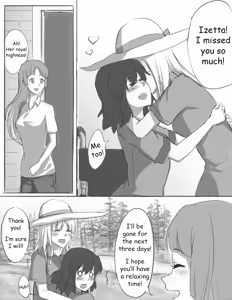 Page 4 of Finé and Izetta's 3-Day Holiday - Kudamonoichizu - MuziYuri - preview thumbnail