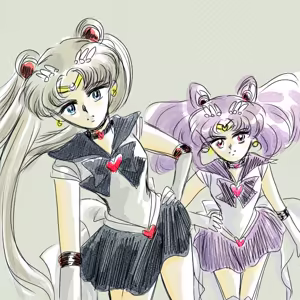 Page 52 of sailor moon art compilation - preview thumbnail