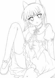 Page 2 of Kuroneko-chan Maji Datenshi - preview thumbnail