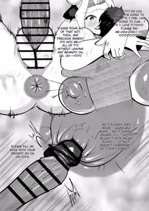 Page 27 of At the pleasure café 'Amrita,' where soft-serve ice cream is made from women's breast milk and what they expel from their asses, I deliberately chose the overly ripe, sex-oozing older woman standing at reception - preview thumbnail