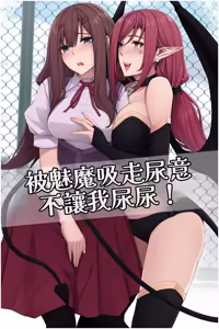 Succubus ni Nyoui o Suwarete Oshikko Sasete Moraenai! | 被魅魔吸走尿意不讓我尿尿! - hentai manga cover image