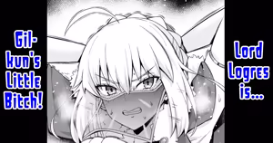 Lord Logres, Gil-kun ni Me o Tsukerare... | Lord Logres is... Gil-kun's Little Bitch! - hentai manga cover image