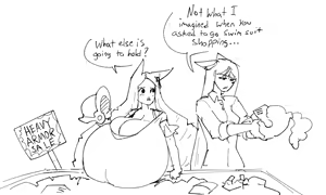 Page 119 of Crossika and clarissa by crosscrescent - preview thumbnail