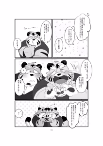 Page 13 of 双子の関西弁虎おっさんが騙されてAV出演する本 - preview thumbnail