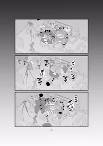 Page 48 of 双子の関西弁虎おっさんが騙されてAV出演する本 - preview thumbnail