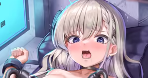 絶頂を検知すると精液を注入されるマシンの中に囚われたシチュ（差分40枚） — hentai manga cover on Fhentai