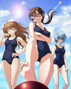 Page 213 of Otokorashiku Suimin Dounyuu Zai o Tsukatte, Shinji ga Asuka o Rape suru CG Shuu - preview thumbnail