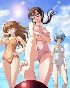 Page 216 of Otokorashiku Suimin Dounyuu Zai o Tsukatte, Shinji ga Asuka o Rape suru CG Shuu - preview thumbnail